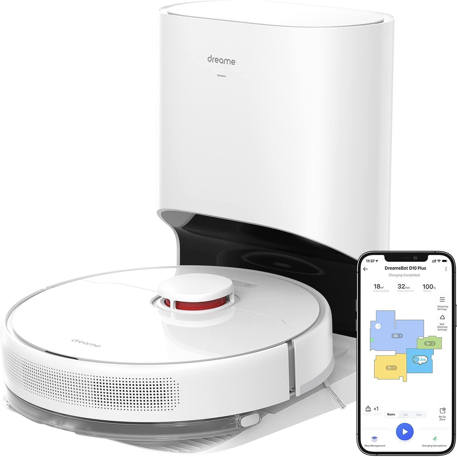 Dreame D10 Plus Robot Vacuum Cleaners