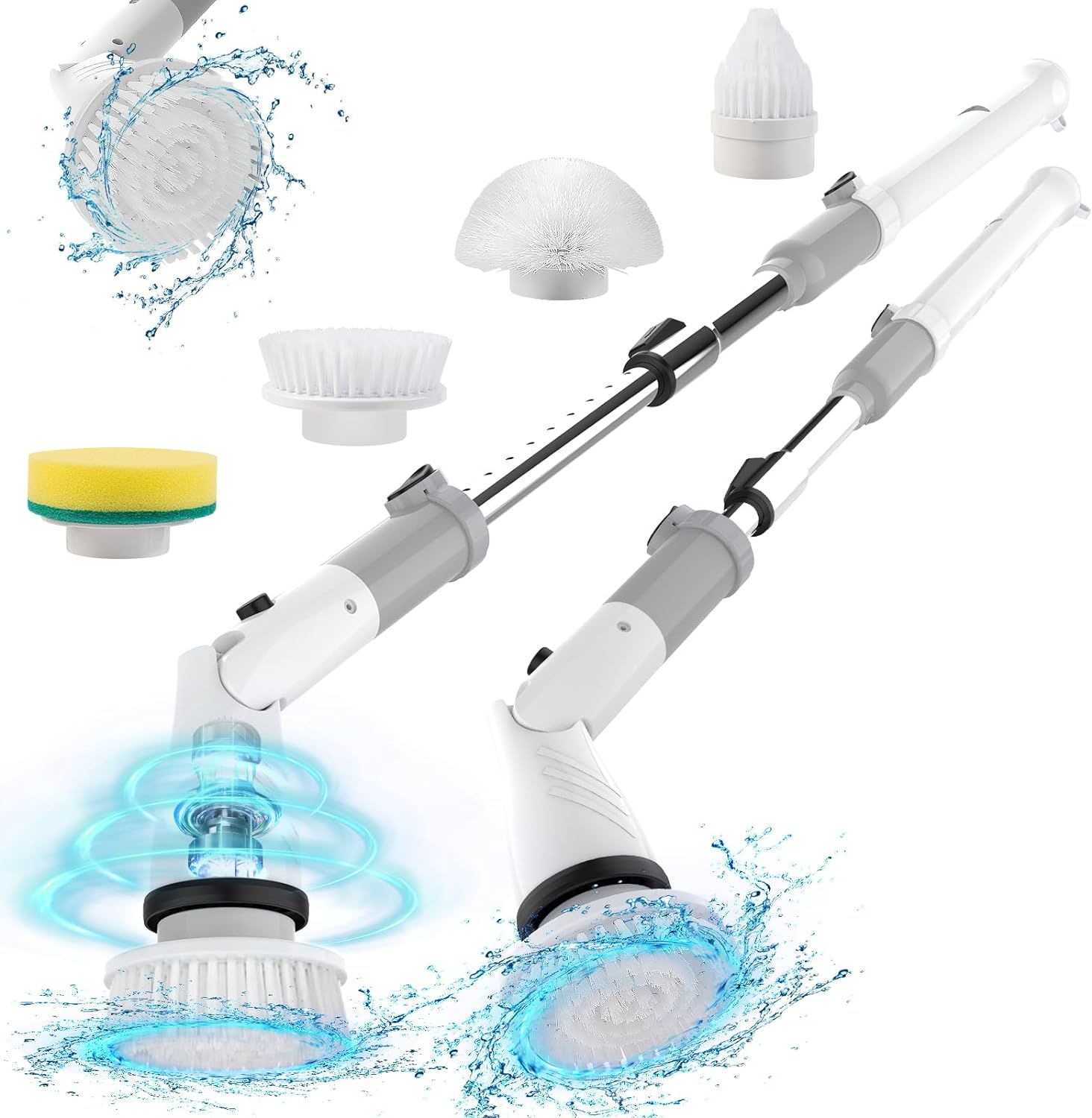 Swtroom Electric Spin Scrubber with Cordless Power Brush