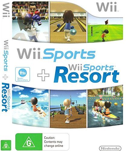 Nintendo 2 Games on 1 Disc Bundle Version - Wii Sports & Wii Sports Resort