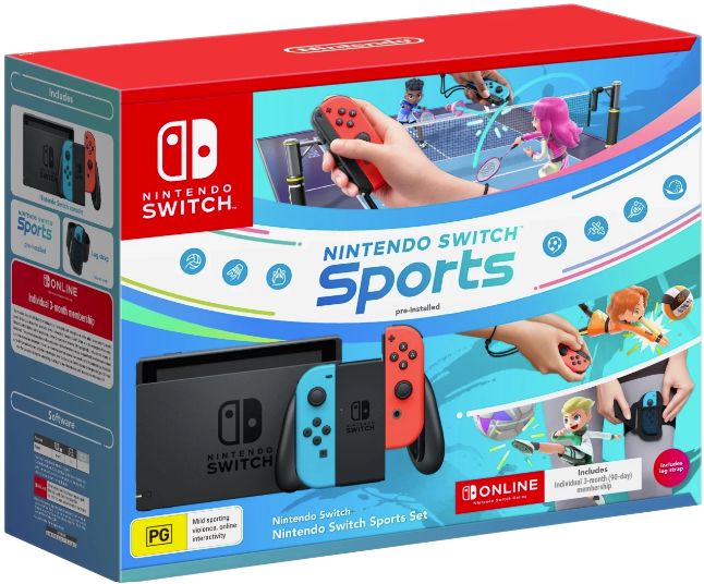 Nintendo Switch Console (Sports Set Bundle)