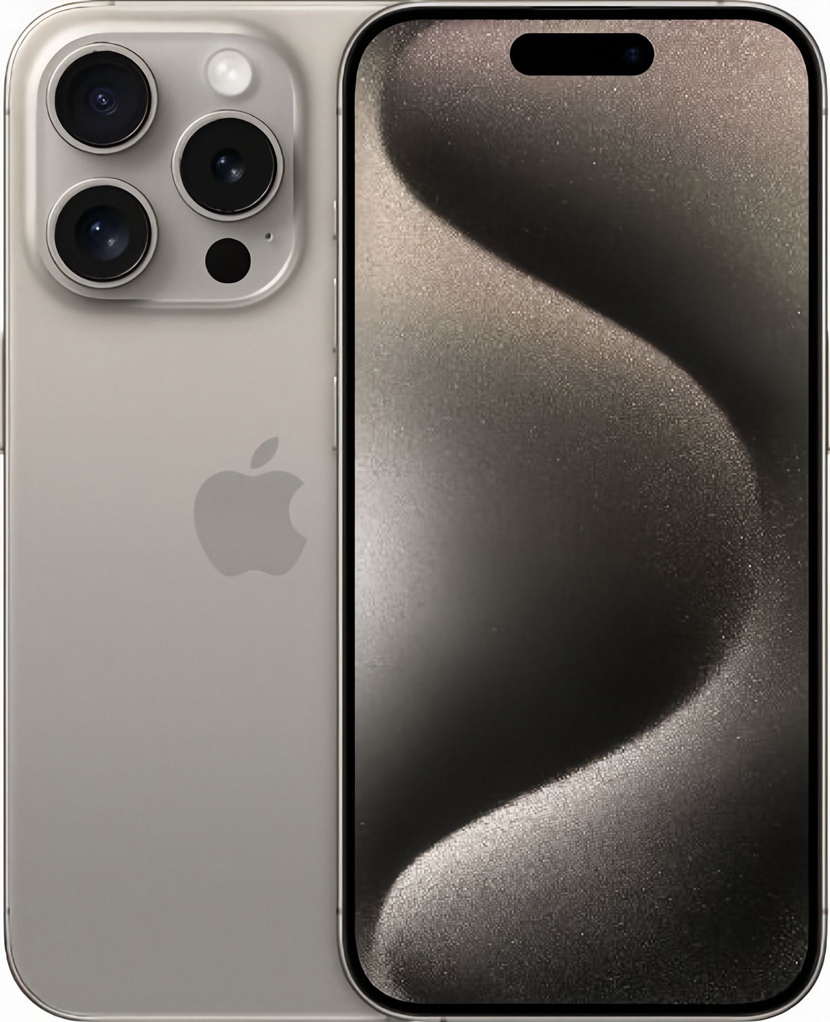 iPhone 15 Pro - 256GB - eSIM - Natural Titanium - Unlocked - Like New - Standard Battery