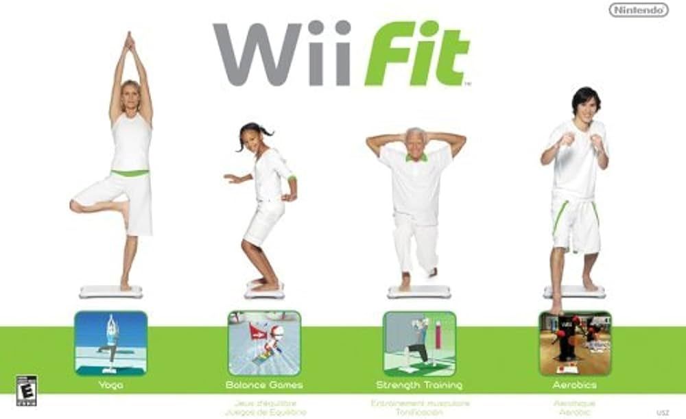 Nintendo Wii Fit Game with Balance Board