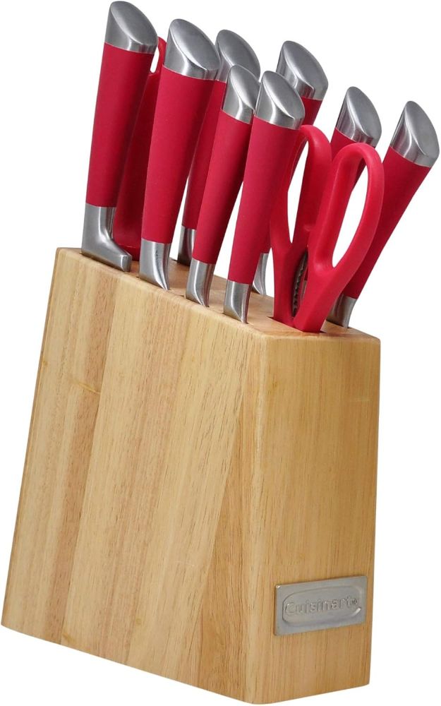 Cuisinart C77SS-11PRDGR 11-Piece Arista Collection Cutlery Stainless Steel Knife Block Set