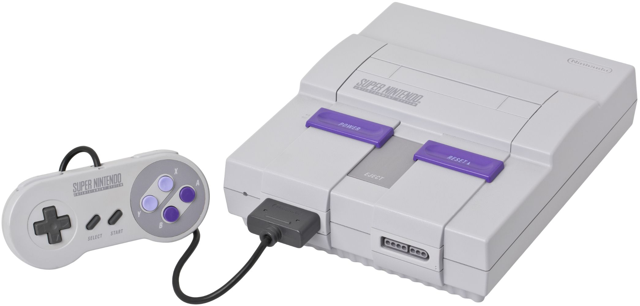 Super Nintendo SNES Bundle with Super Mario World
