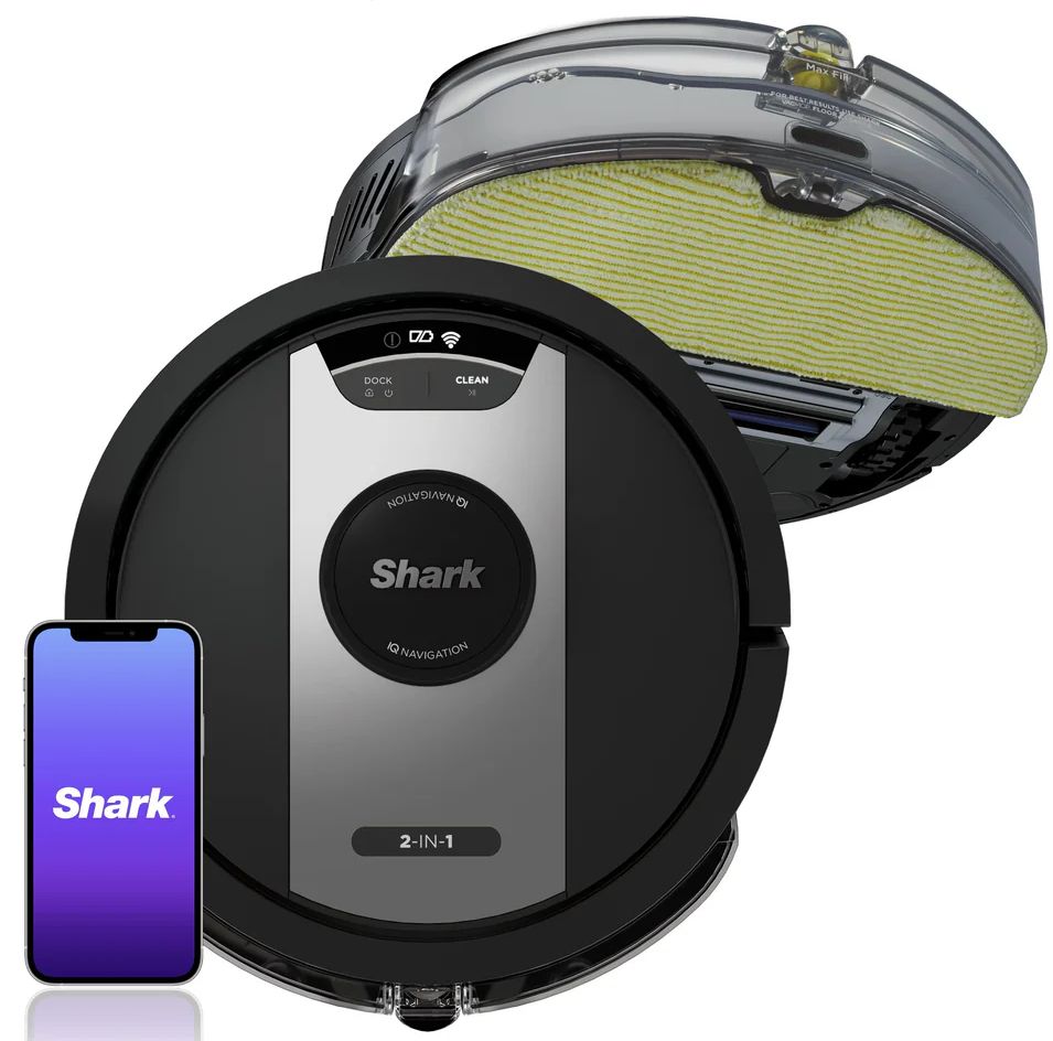 Shark RV2400WD IQ 2-in-1 Robot Vacuum & Mop with Matrix Clean Navigation