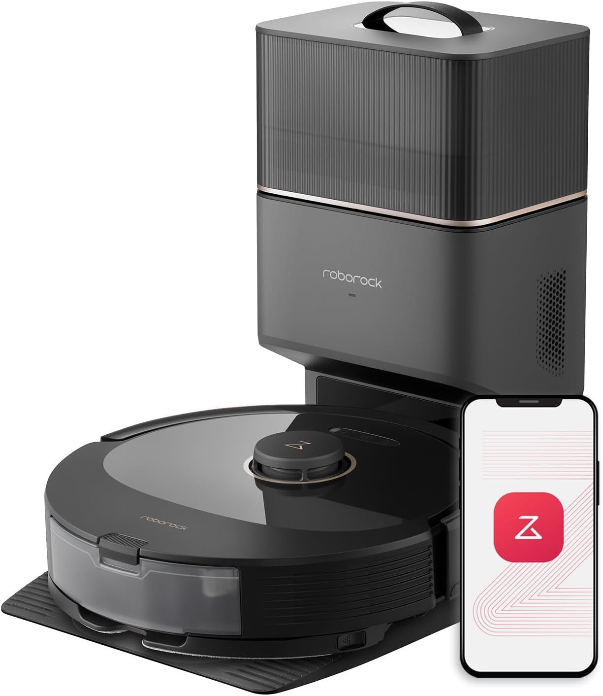 Roborock Q8 Max+ Plus Robot Vacuum & Mop Cleaner with Self-Emptying