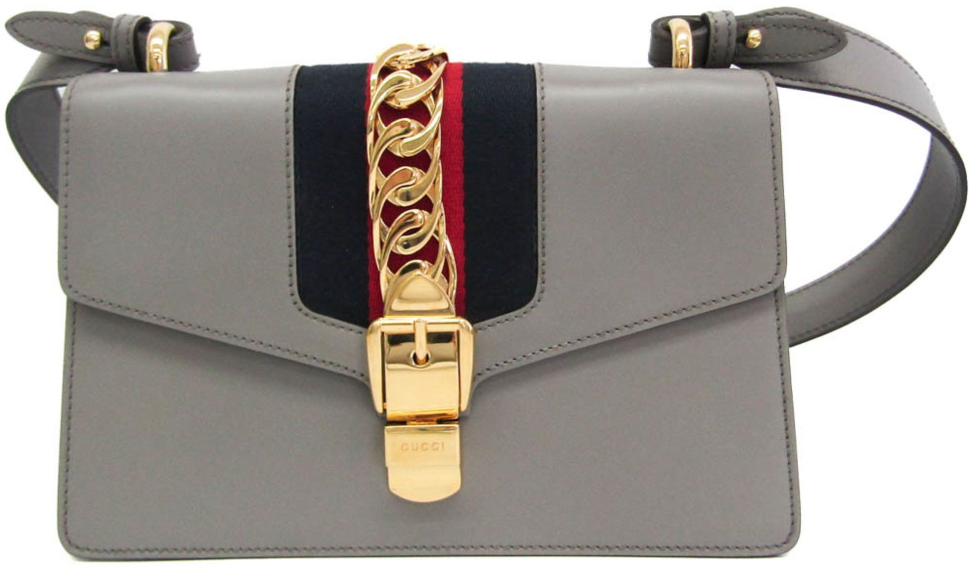 Gucci Sylvie Leather Shoulder Bag